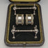 Around 1915 British Antique Silver Plated Napkin Ring & Knife Rest Pair Boxed